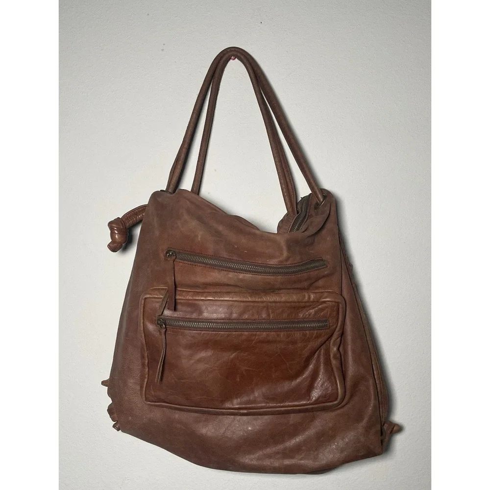 Genuine Cowhide‎ Leather Bag Handcrafted in Argentina